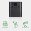 Portable Power Station Home Battery LiFePO4,2355WH Expandable Power Backup Station,3000W AC Output,Solar Generator Compatible for Home Backup,Outdoor