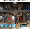 1080P Wireless E26 Bulb Camera WiFi Security Camera Smart IP Camera Night Vision +32G SD Card