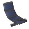 Solar Panel For Travel Foldable Waterproof Portable Plate for Outdoor USB 20W 6W 3W 5V Folding Chargeable for Phone Battery