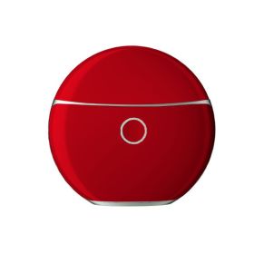 Facial Tool Facial Shaping Heating Vibration Micro Current EMS Electric Facial Massager Anti-aging Neck And Face Lift Reduce Wrinkles And Puffiness (Color: Red)