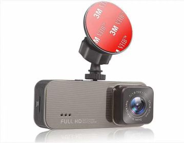 T701 Full 1080P Dash Cam DVR Dash Camera Car Video Recorder DVR Camera Dashcam 140¬∞ Wide Angle Loop Recording Night Vision G-Sensor built in 32GB (Color: Grey)